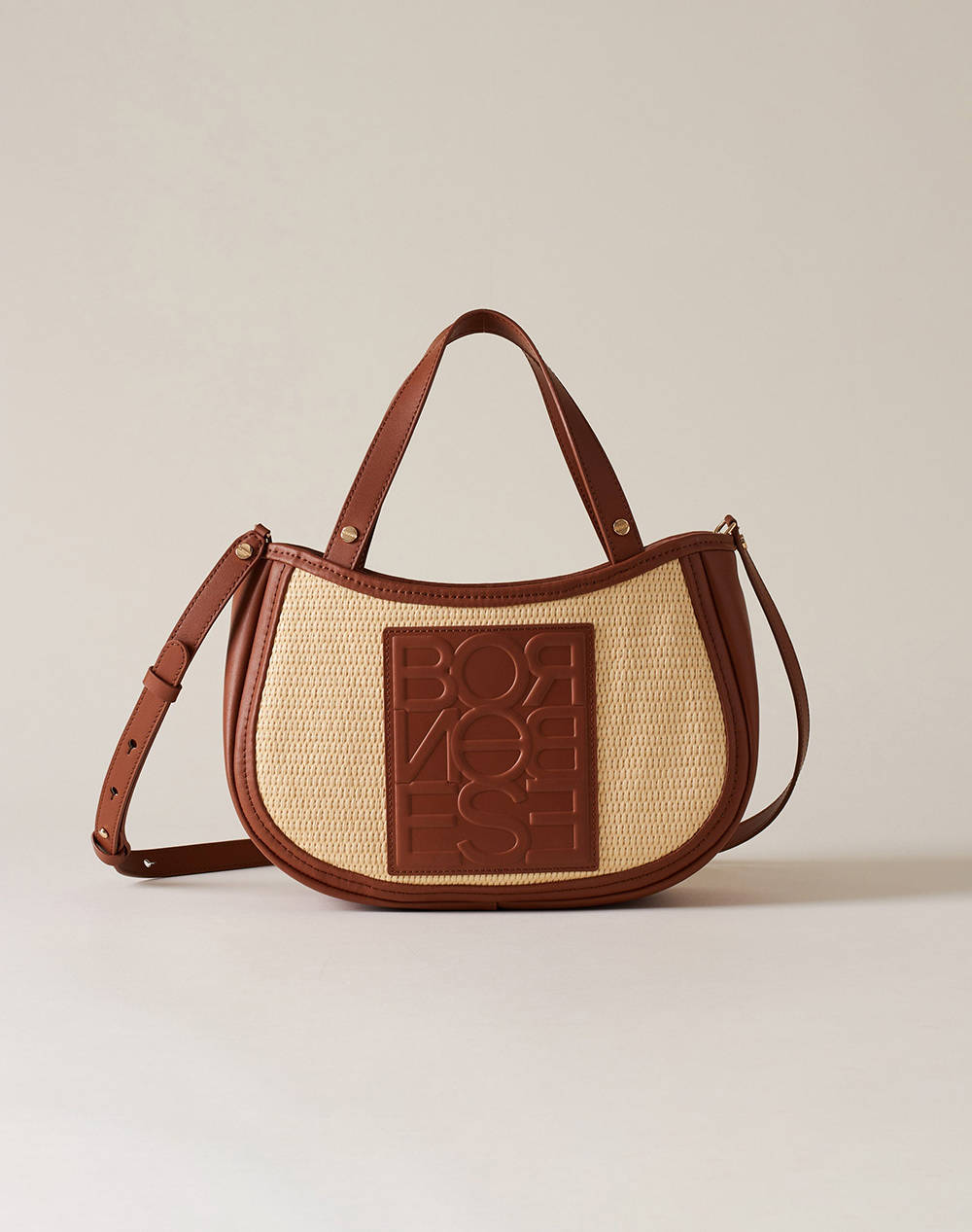 BORBONESE BORBONESE SHOP.BAG LEATH,PL IT.ORIGIN P2591010064-0056-X79 Multi