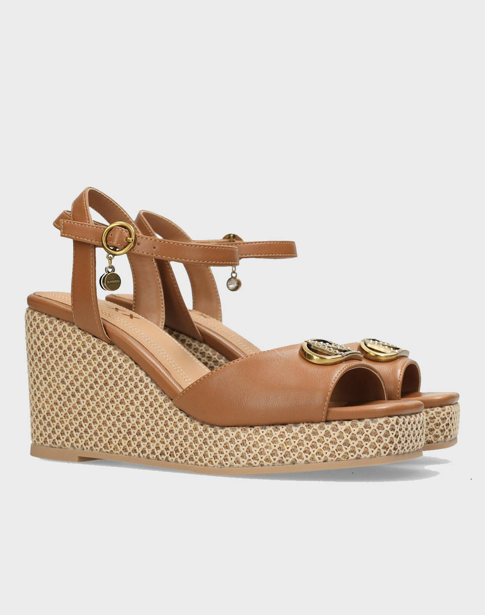 MEXX RIKKA PAKINA Heeled sandal ( Ύψος τακουνιού: 8εκ.) MI001600851W-2004 Brown φωτογραφία