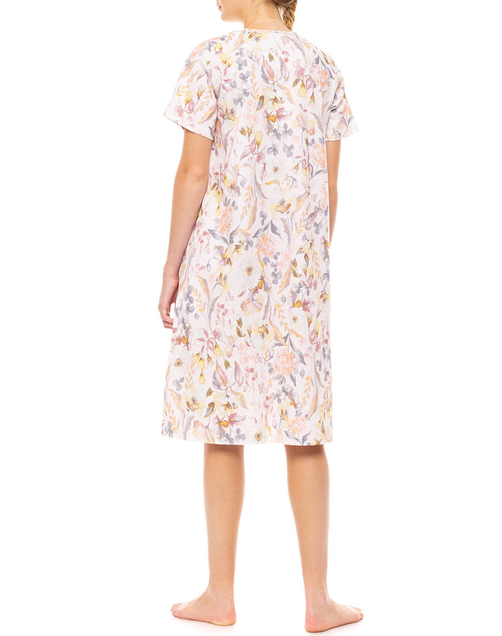 PINK LABEL NIGHTGOWN CLASSIC FLORAL ROSE S1492-TYPE Multi φωτογραφία
