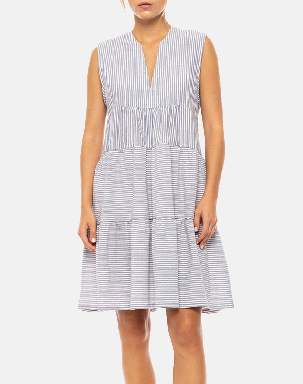 PINK LABEL PINK LABEL BEACHWEAR DENIM STRIPE B642-TYPE Multi