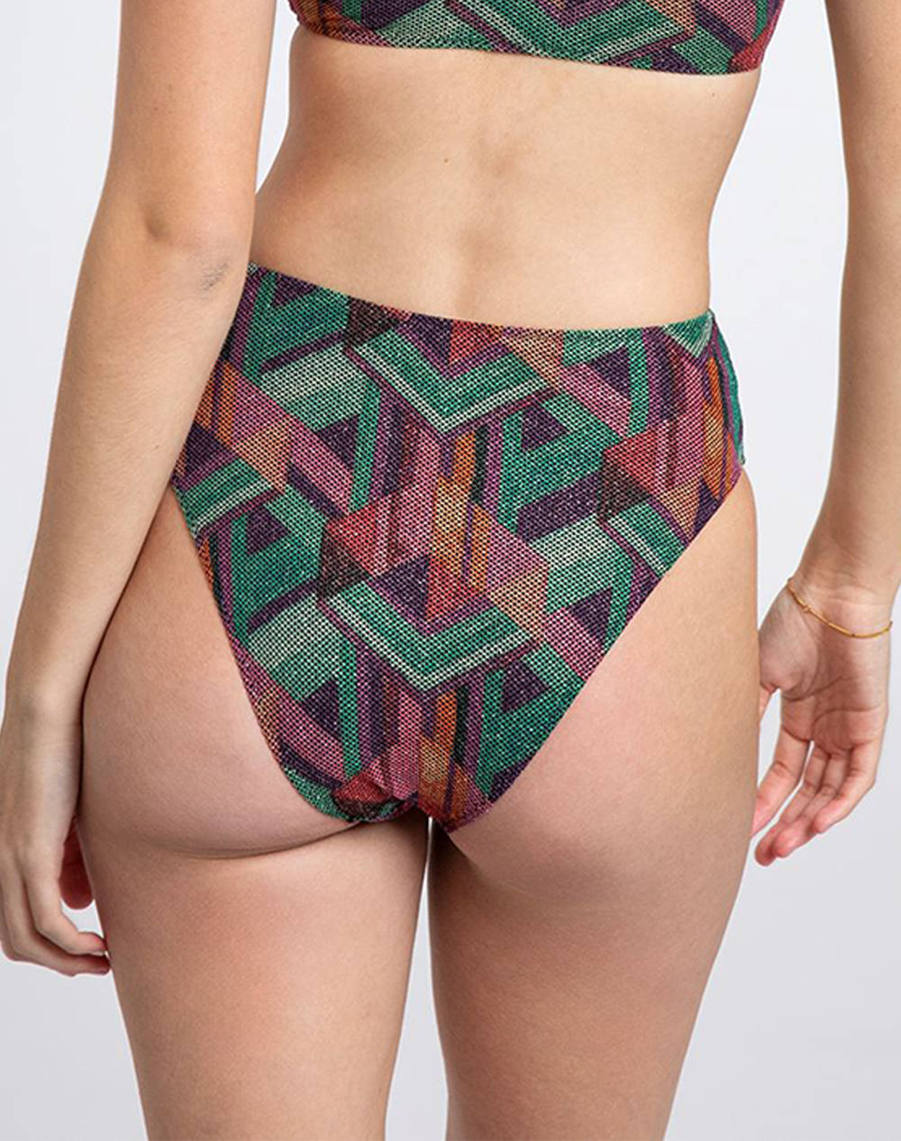 PRETTY ME CASSANDRA High Leg High Waist Brief PMS2557B-LUMIERE GEM Mixed φωτογραφία