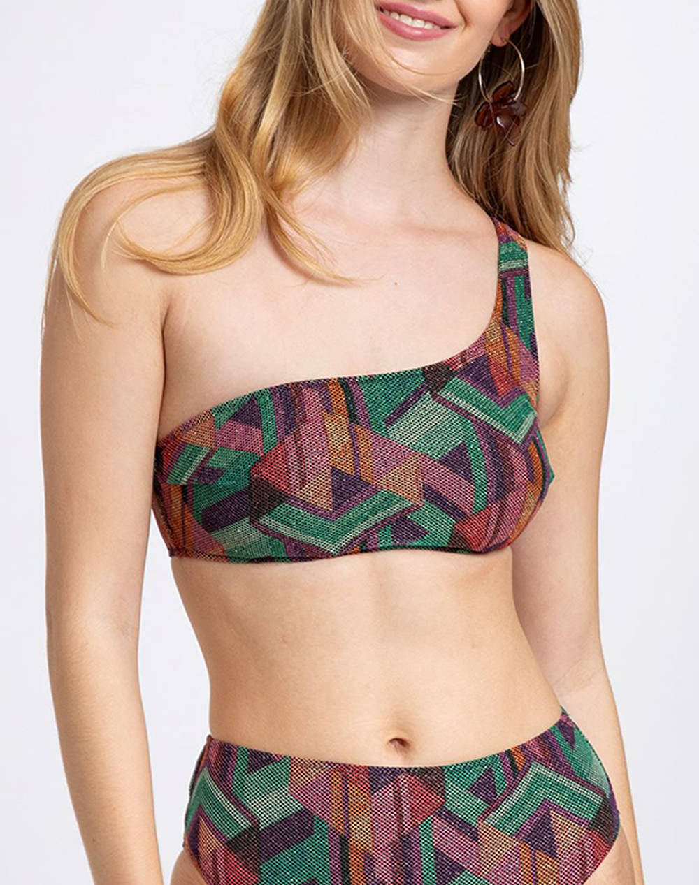 PRETTY ME PRETTY ME APHRODITE One Shoulder Top PMS2556A-LUMIERE GEM Mixed