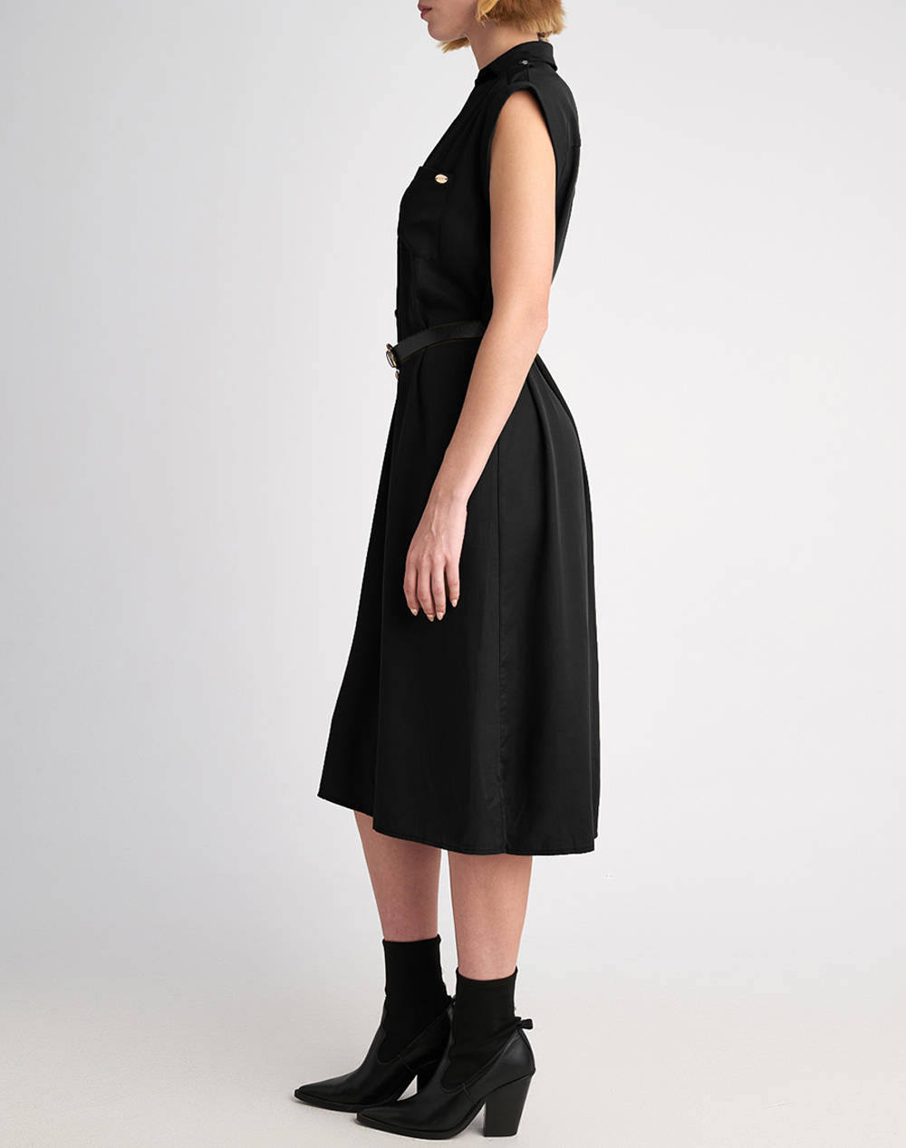 STAFF Pansy Midi Dress 67-013.053-Ν0090 Black φωτογραφία