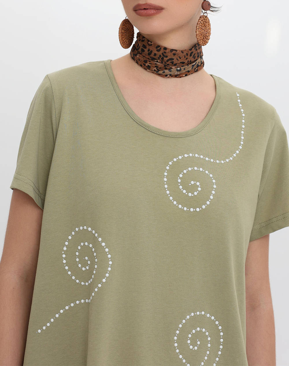 BILL COST ΜΠΛΟΥΖΑ 10-120675-0-ΛΑΔΙ Olive φωτογραφία