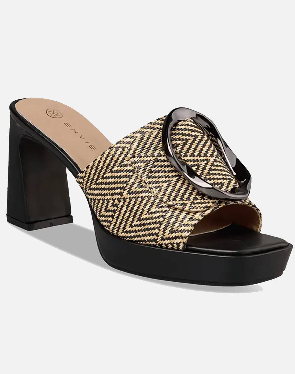 ENVIE ΓΥΝΑΙΚΕΙΑ ΣΥΝΘΕΤΙΚΑ MULES E15-21091-BLACK Black φωτογραφία