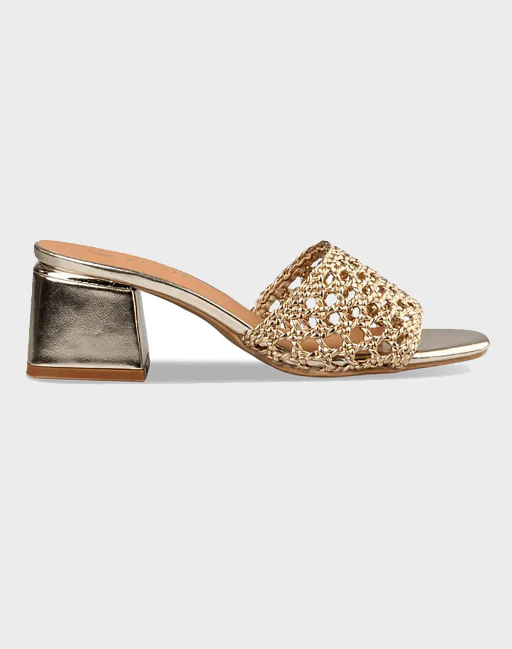 ENVIE ENVIE ΓΥΝΑΙΚΕΙΑ ΣΥΝΘΕΤΙΚA MULES E37-21108-GOLD Gold