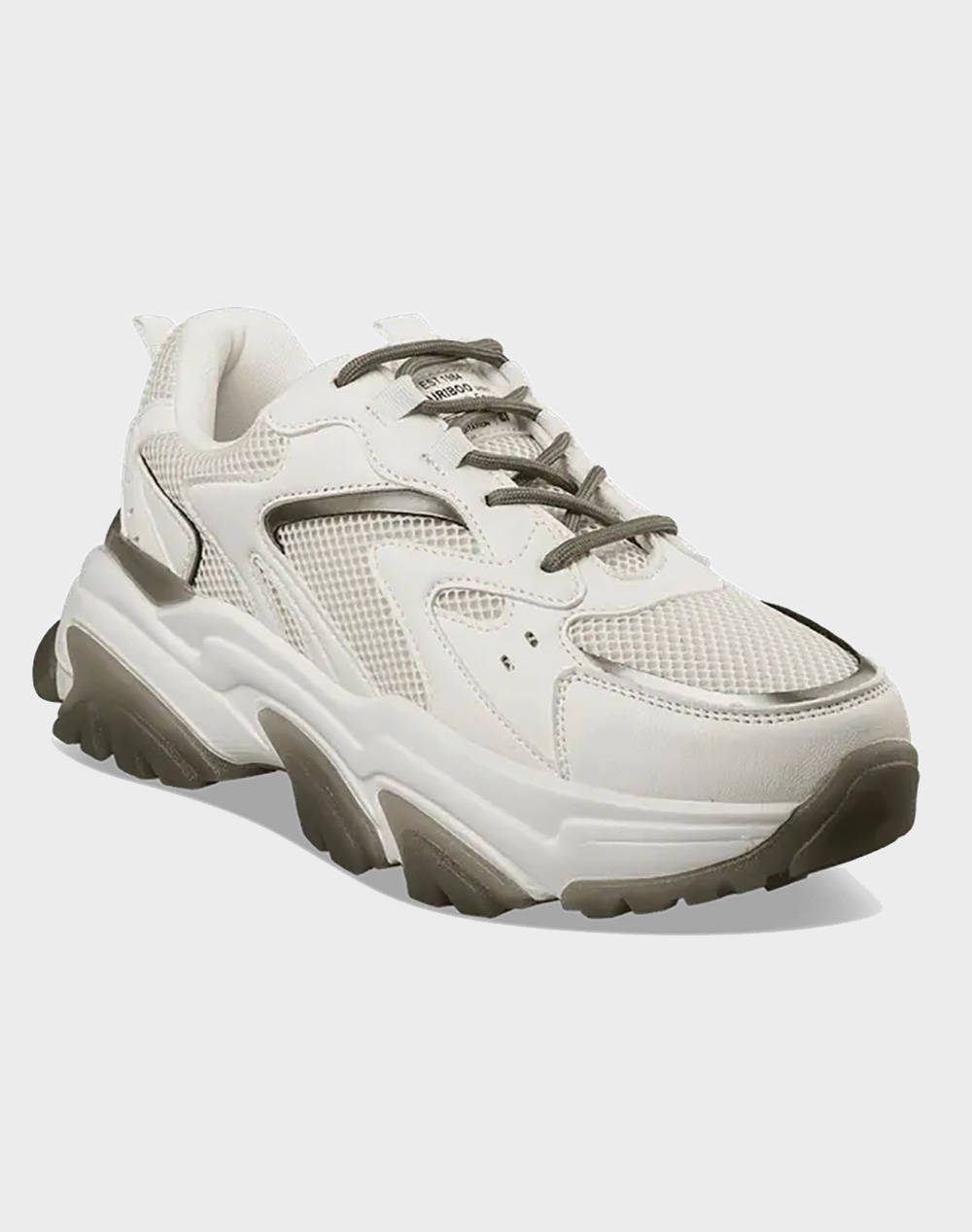 ENVIE ΓΥΝΑΙΚΕΙΑ ΣΥΝΘΕΤΙΚA SNEAKERS "LEGENDARY AF" M34-21850-GREY Gray φωτογραφία