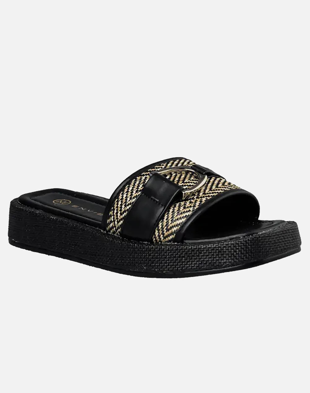 ENVIE ΓΥΝΑΙΚΕΙΑ ΣΥΝΘΕΤΙΚΑ FLATFORMS E42-21183-BLACK Black φωτογραφία
