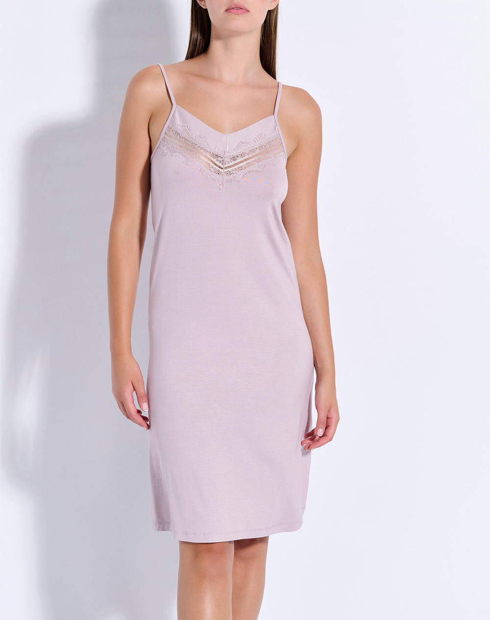 JEANNETTE JEANNETTE ΝΥΧΤΙΚΟ ΡΑΝΤΑΚΙ ΔΑΝΤΕΛΛΑ J8015-ΠΟΥΔΡΑ LightPink