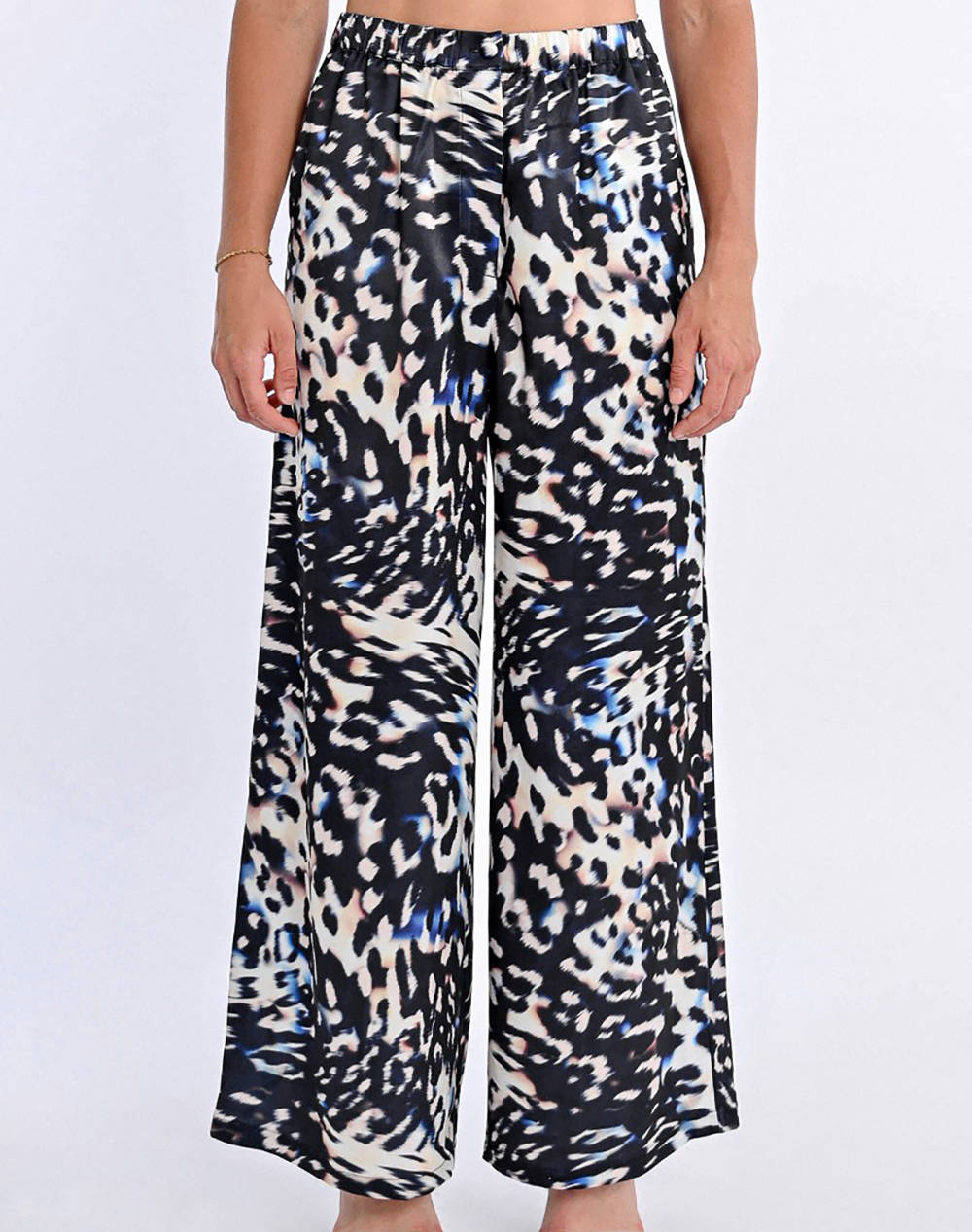 MOLLY BRACKEN MOLLY BRACKEN LADIES WOVEN PANTS T2027DP-BLACK MONICA Multi