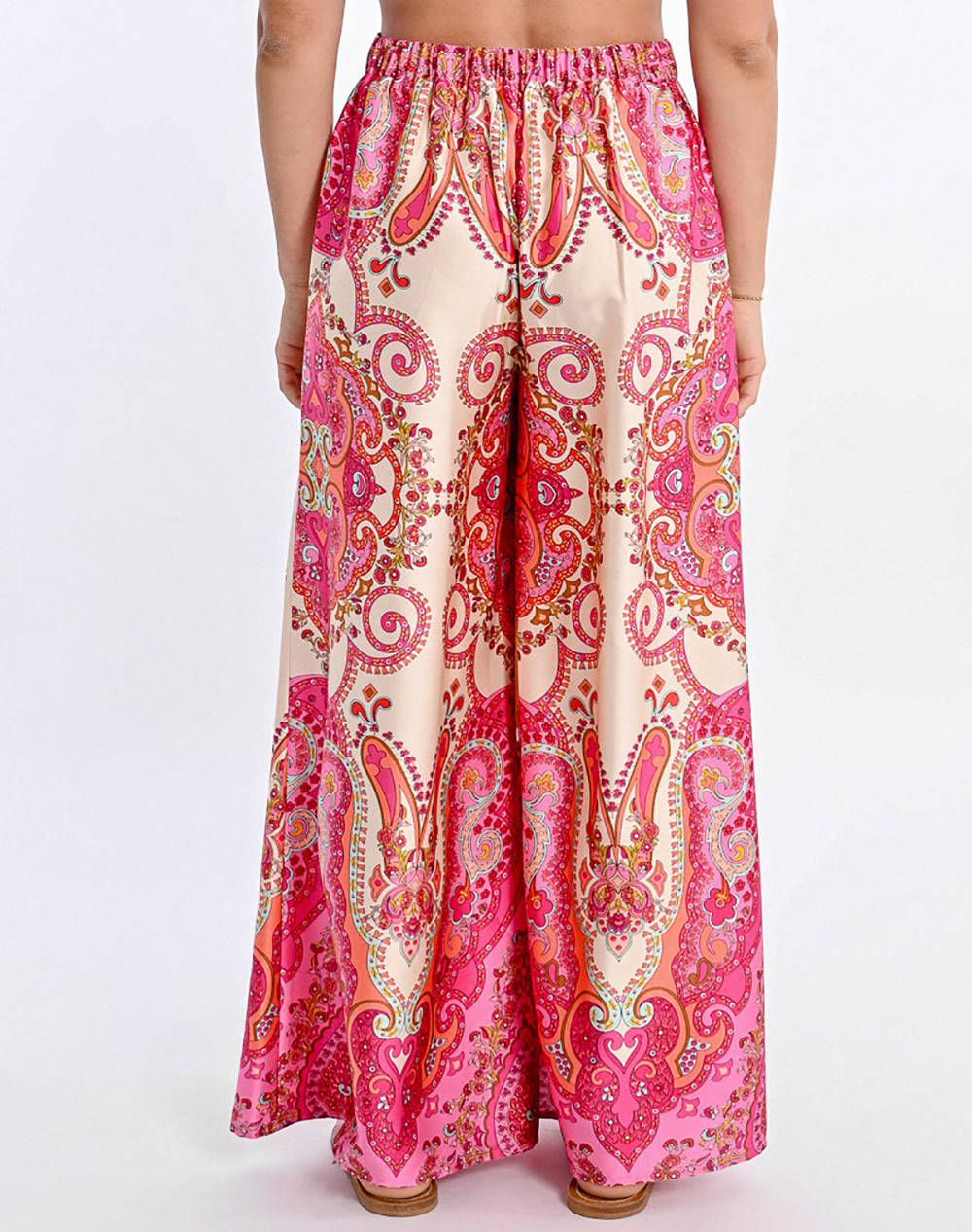 MOLLY BRACKEN LADIES WOVEN PANTS LA1682DE-PINK DAPHNE Pink φωτογραφία