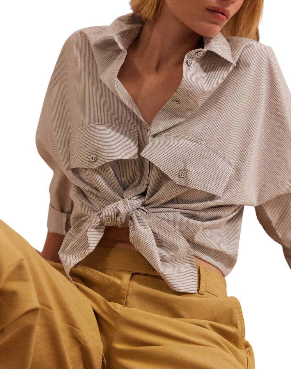 NAMASTE ΠΟΥΚΑΜΙΣΟ SS0425001-WHITE Multi φωτογραφία