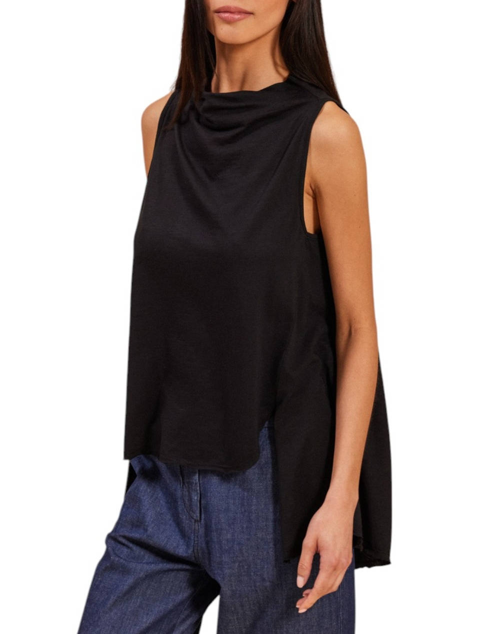 NAMASTE ΜΠΛΟΥΖΑ SS0725030-BLACK Black φωτογραφία