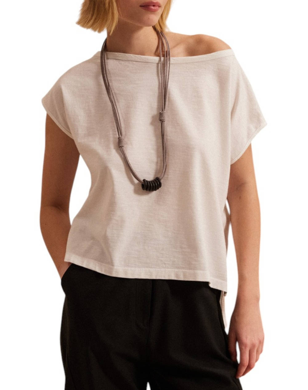 NAMASTE NAMASTE ΜΠΛΟΥΖΑ SS0725018-WHITE White