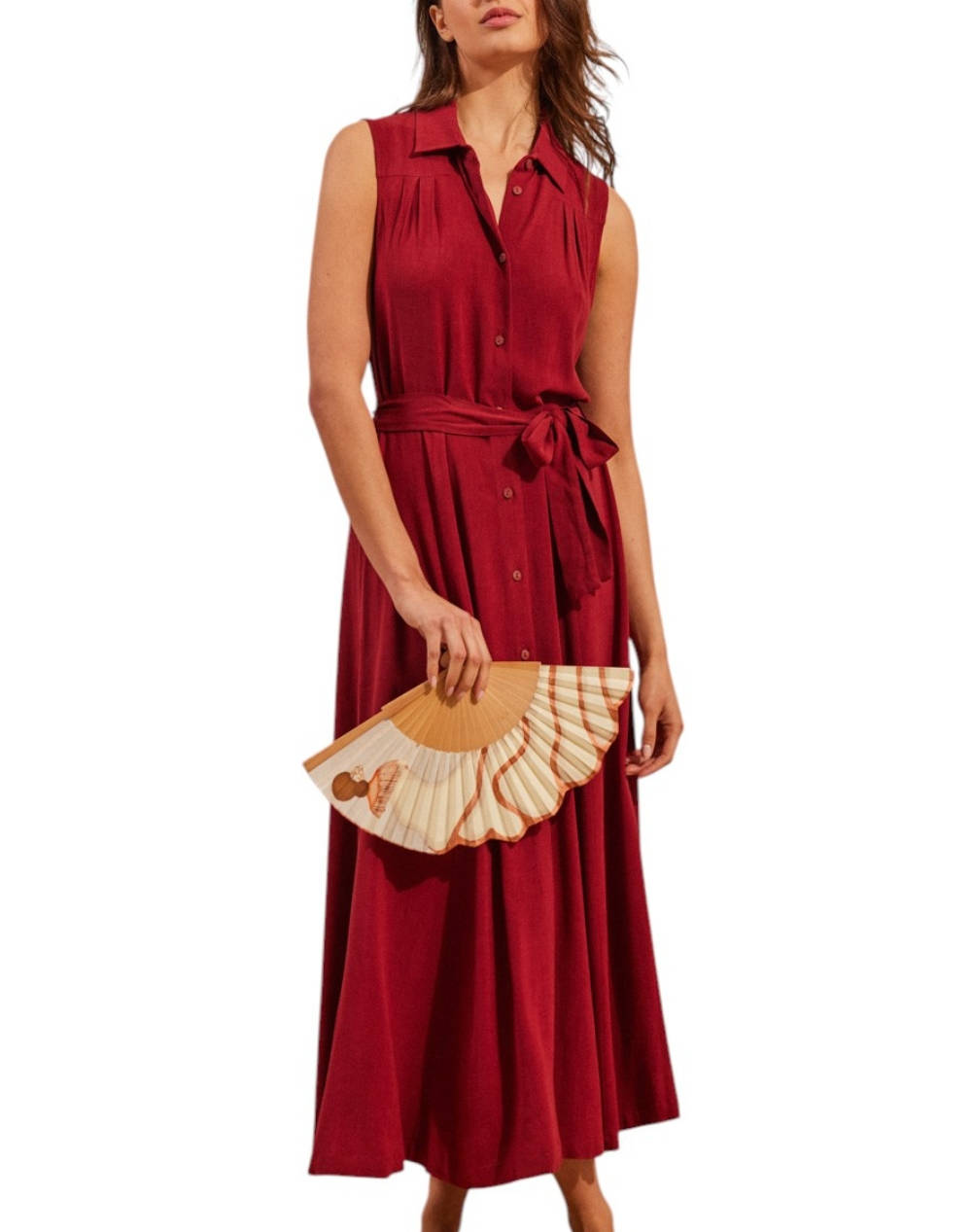 NAMASTE NAMASTE ΦΟΡΕΜΑ SS0825038-Strawberry DarkRed