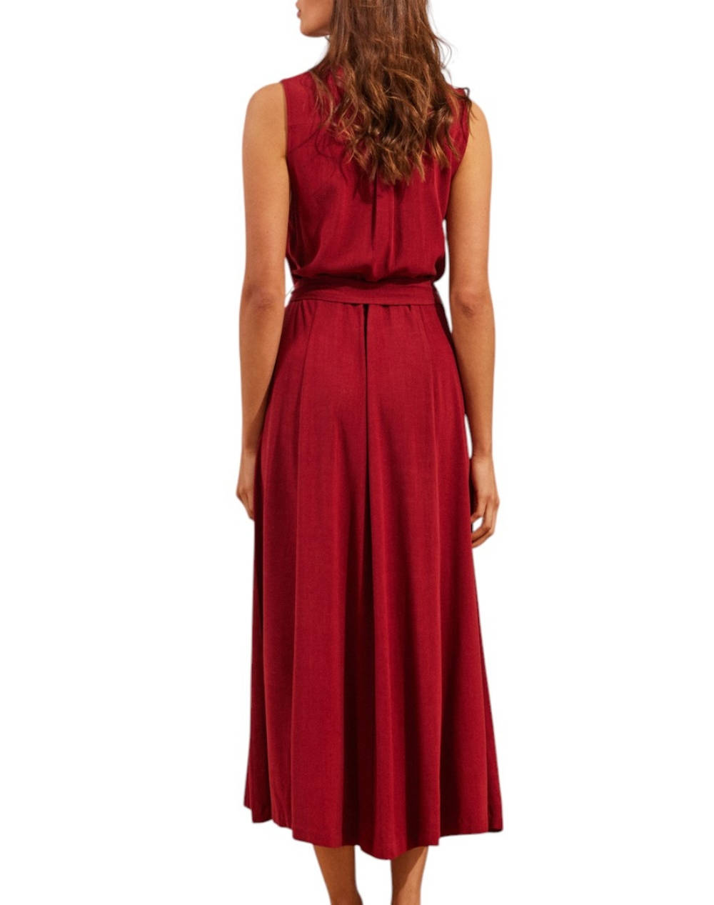 NAMASTE ΦΟΡΕΜΑ SS0825038-Strawberry DarkRed φωτογραφία