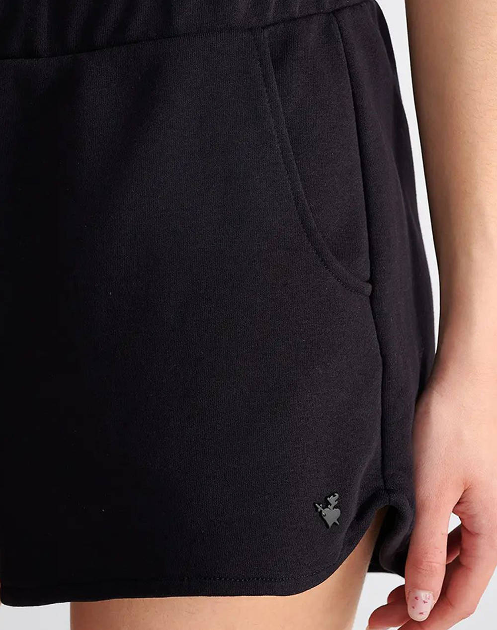 Sugarfree Σορτσακι 25810204-110 Black Γυναικεία αθλητικά ρούχα Σορτς Βερμουδα Politikos Shop Πολιτικός