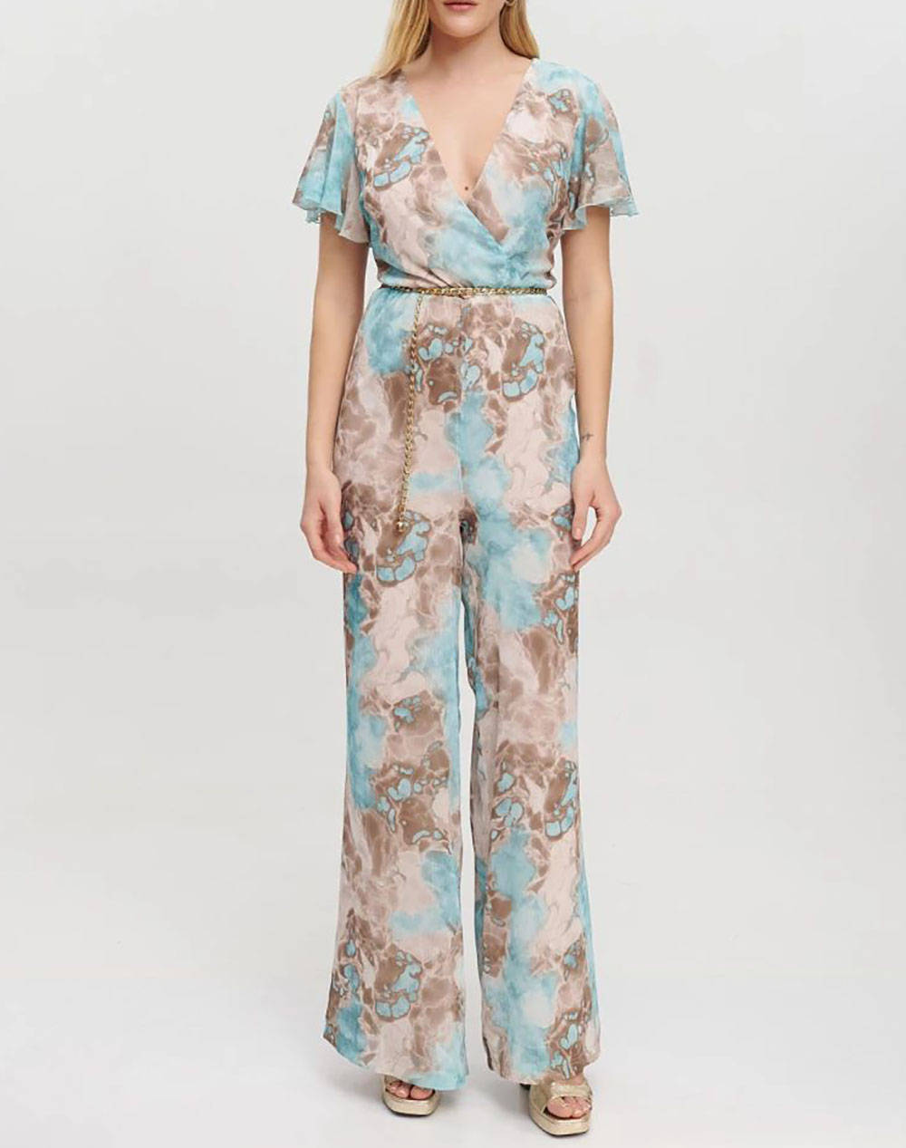 VETO FIBES JUMPSUIT 05-9073-BEIGE Multi