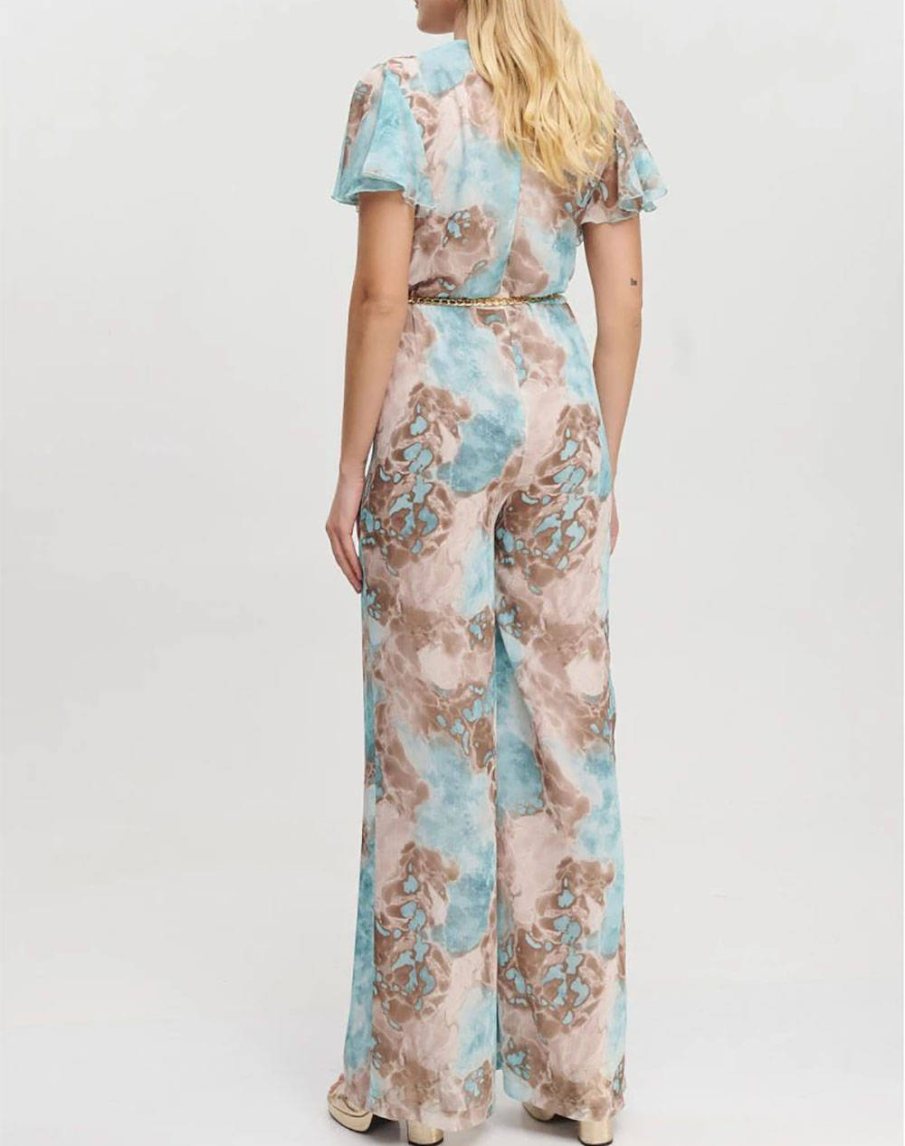 FIBES JUMPSUIT 05-9073-BEIGE Multi φωτογραφία