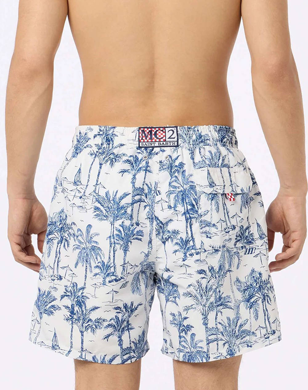 MC2 GUSTAVIA-SWIMSHORT-SAINT BEACH 01 GUS0001-02774H-02774H OffWhite φωτογραφία