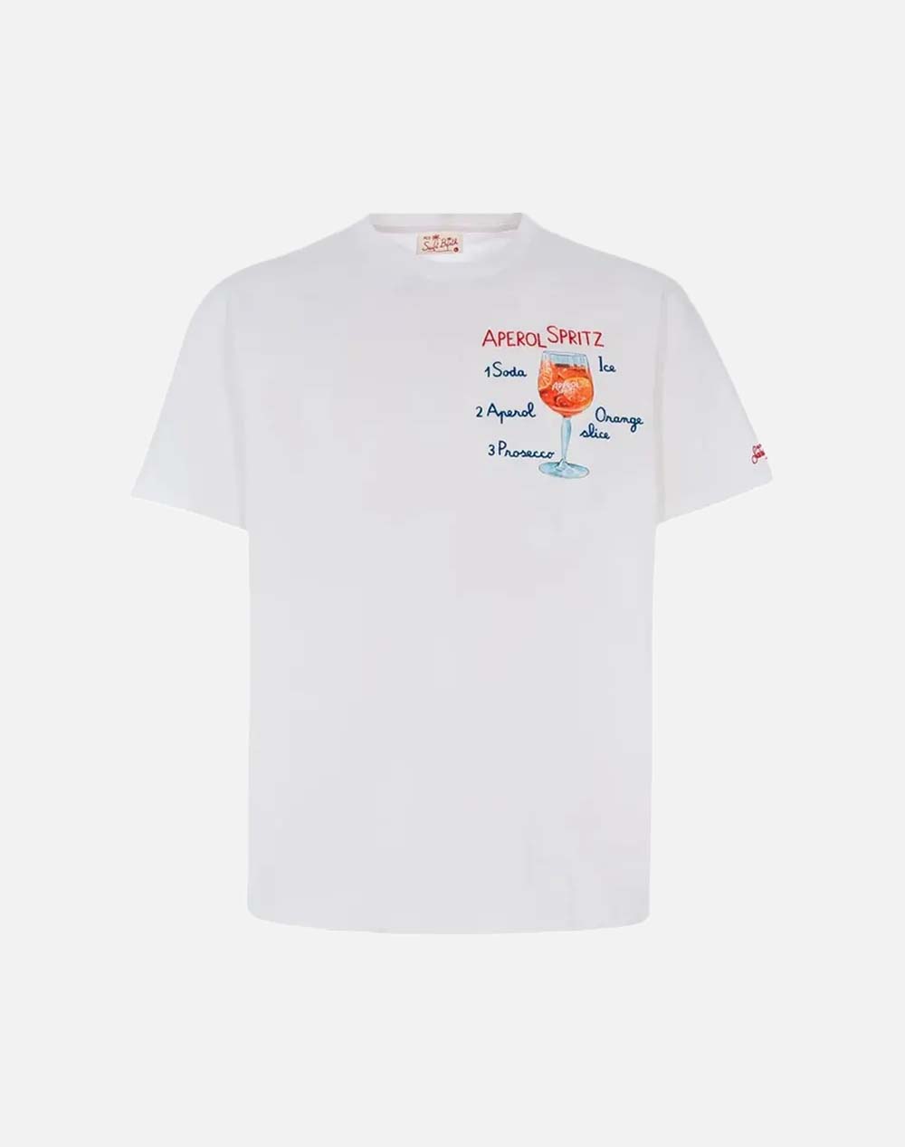 MC2 TSHIRT MAN-T-SHIRT-SPRITZ 01N EMB TSHM001-02701H-02701H White φωτογραφία