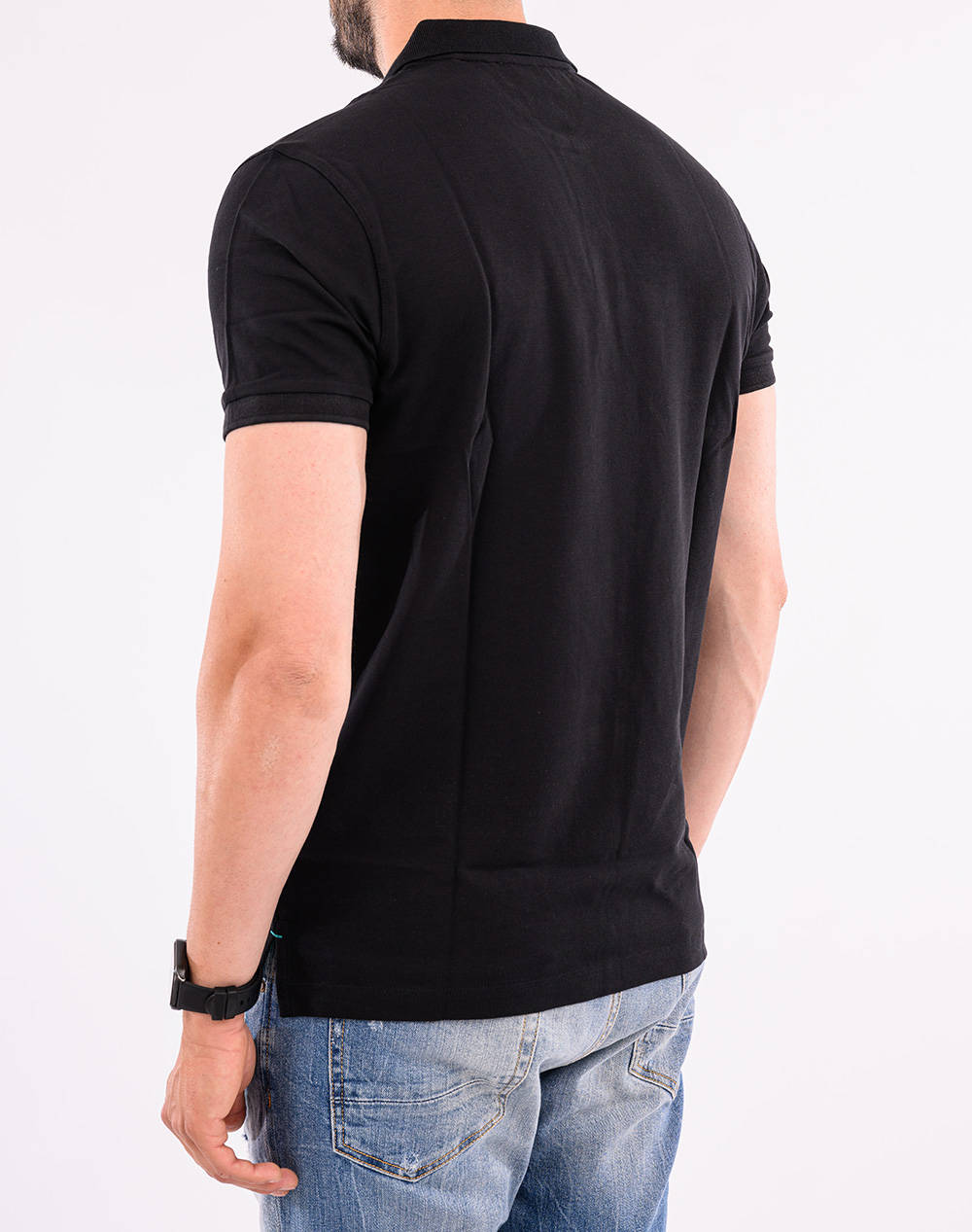US POLO ASSN FLYN 000272 CBP5 POLO SS PACK OF 50 ΜΠΛΟΥΖΑ ΑΝΔΡΙΚΟ US41197027P50-199 Black φωτογραφία