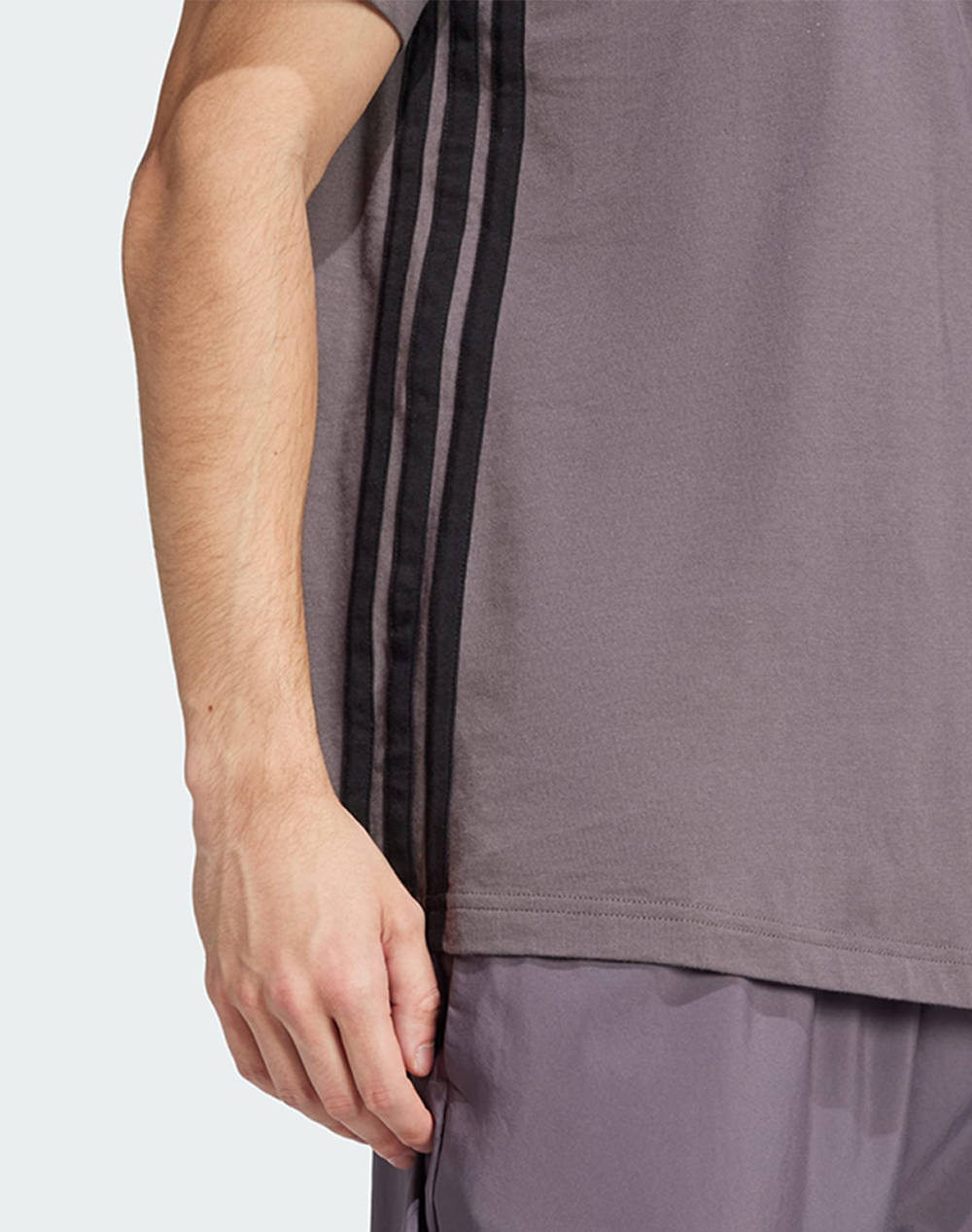 ADIDAS M 3S SJ T JE6390-GRESTR/BLACK Gray φωτογραφία