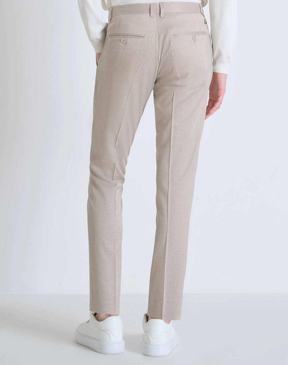 ANTONY MORATO MMTS00018FA650356 MIN OF 4 TROUSERS BONNIE SLIM FIT IN STRETCH VISCOSE BLEND FABRIC MICRO PATTERN ΠΑΝΤΕΛΟΝΙ ΑΝΔΡΙΚΟ TS00018FA650356-2081 φωτογραφία