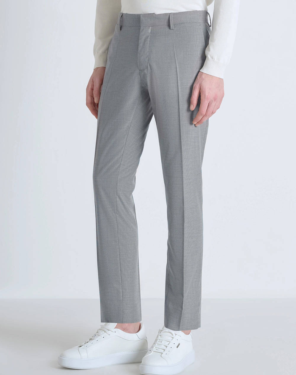 ANTONY MORATO ANTONY MORATO MMTS00018FA650356 MIN OF 4 TROUSERS BONNIE SLIM FIT IN STRETCH VISCOSE BLEND FABRIC MICRO PATTERN ΠΑΝΤΕΛΟΝΙ ΑΝΔΡΙΚΟ TS00018FA650356-7139