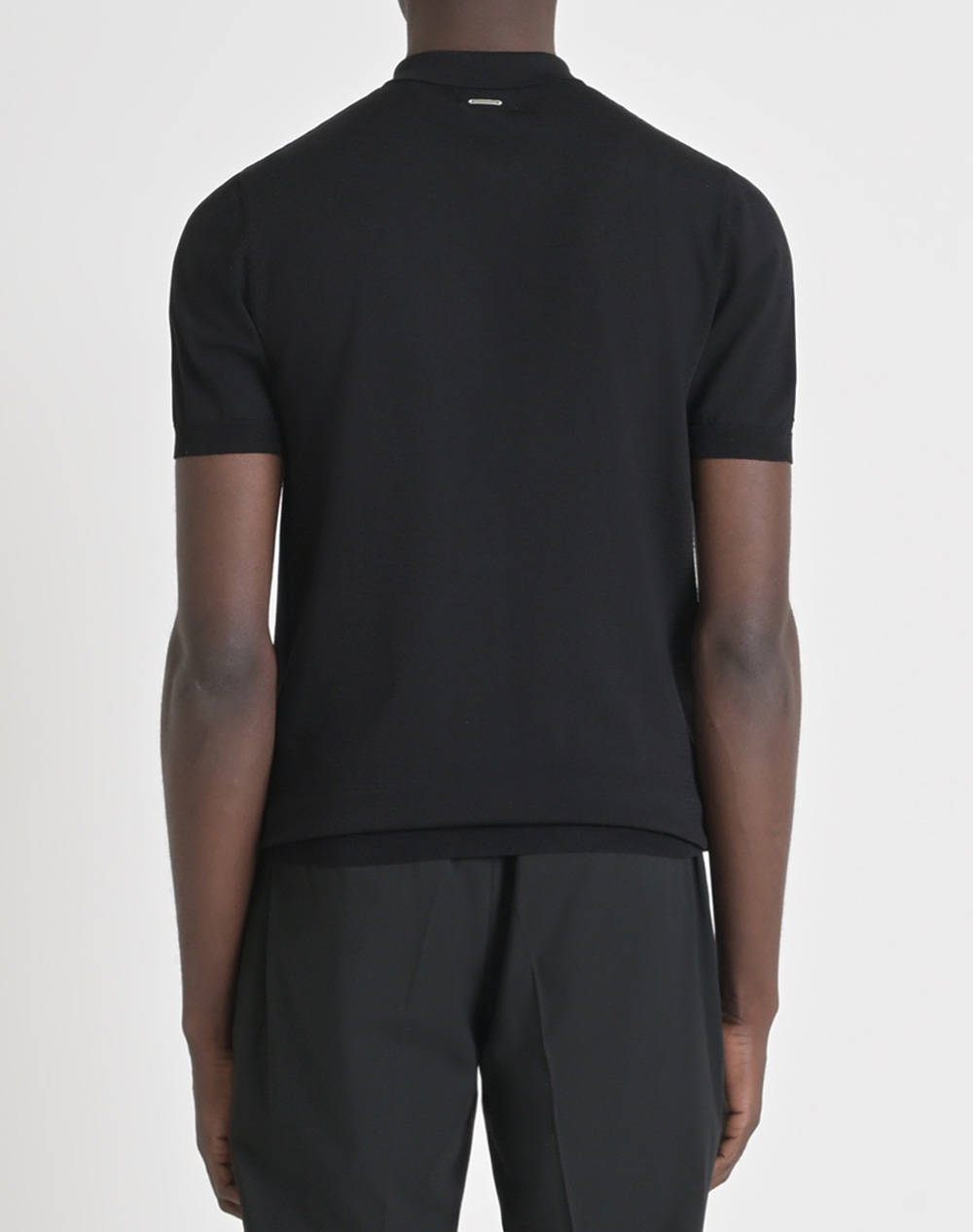 ANTONY MORATO MMSW01501YA500084 MIN OF 6 SWEATER SUPER SLIM FIT IN VISCOSE BLEND YARN ΠΟΥΛΟΒΕΡ ΑΝΔΡΙΚΟ SW01501YA500084-9000 Black φωτογραφία