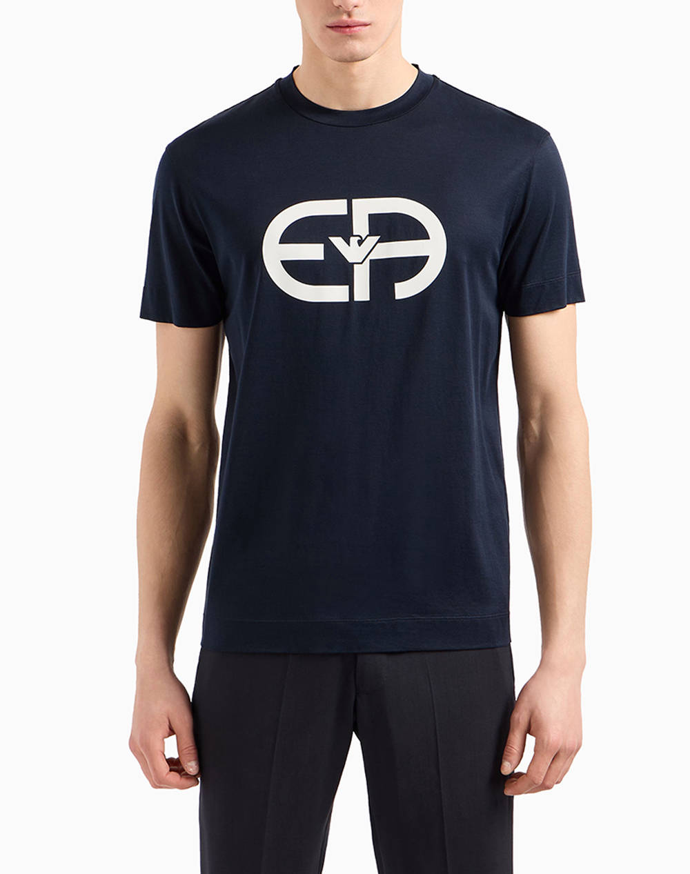 EMPORIO ARMANI T-SHIRT 8N1TF61JUVZ-0920 NavyBlue