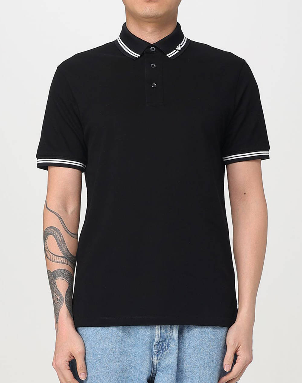 EMPORIO ARMANI POLO EM000852AF12955-FC188 Black