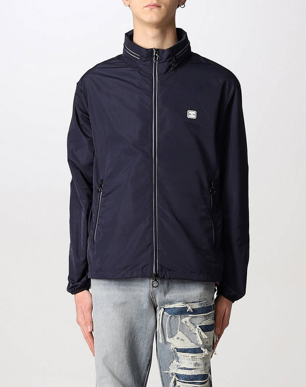ARMANI EXCHANGE BLOUSON JACKET 8NZB07ZNWFZ-15BA NavyBlue