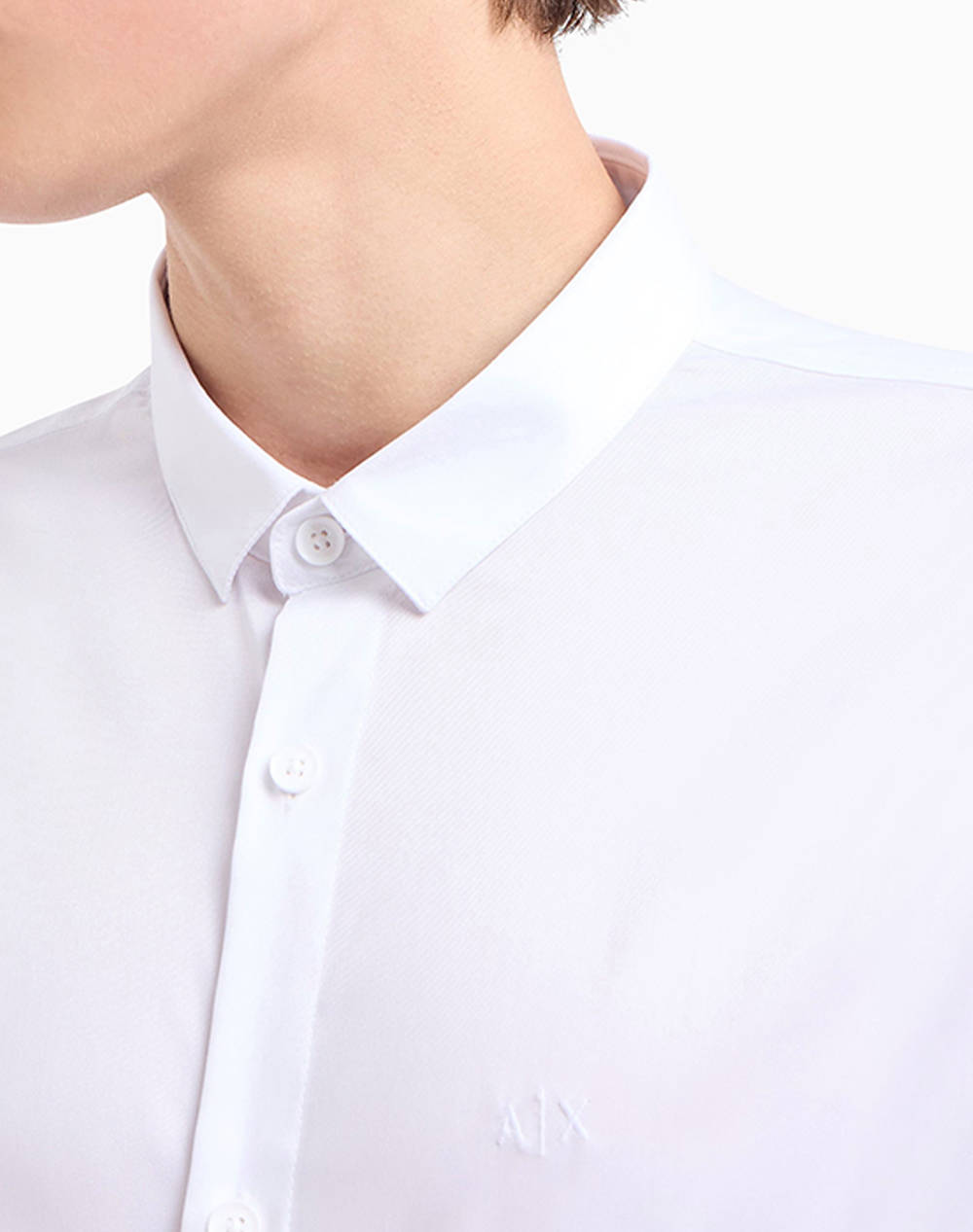 ARMANI EXCHANGE SHIRT 8NZC49ZNYXZ-1100 White φωτογραφία