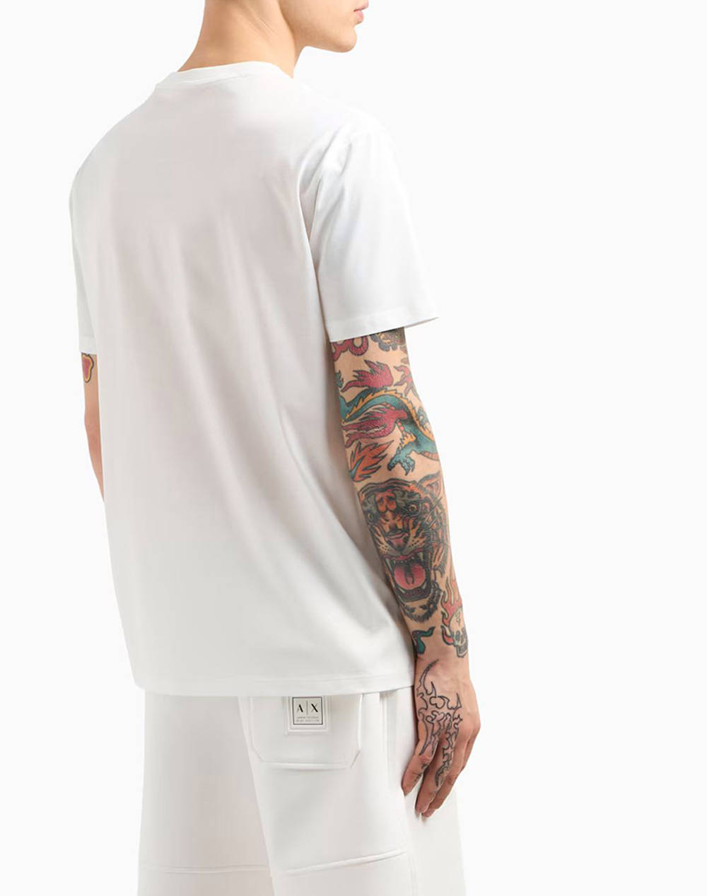 ARMANI EXCHANGE T-SHIRT XM000325AF10364-U0009 OffWhite φωτογραφία