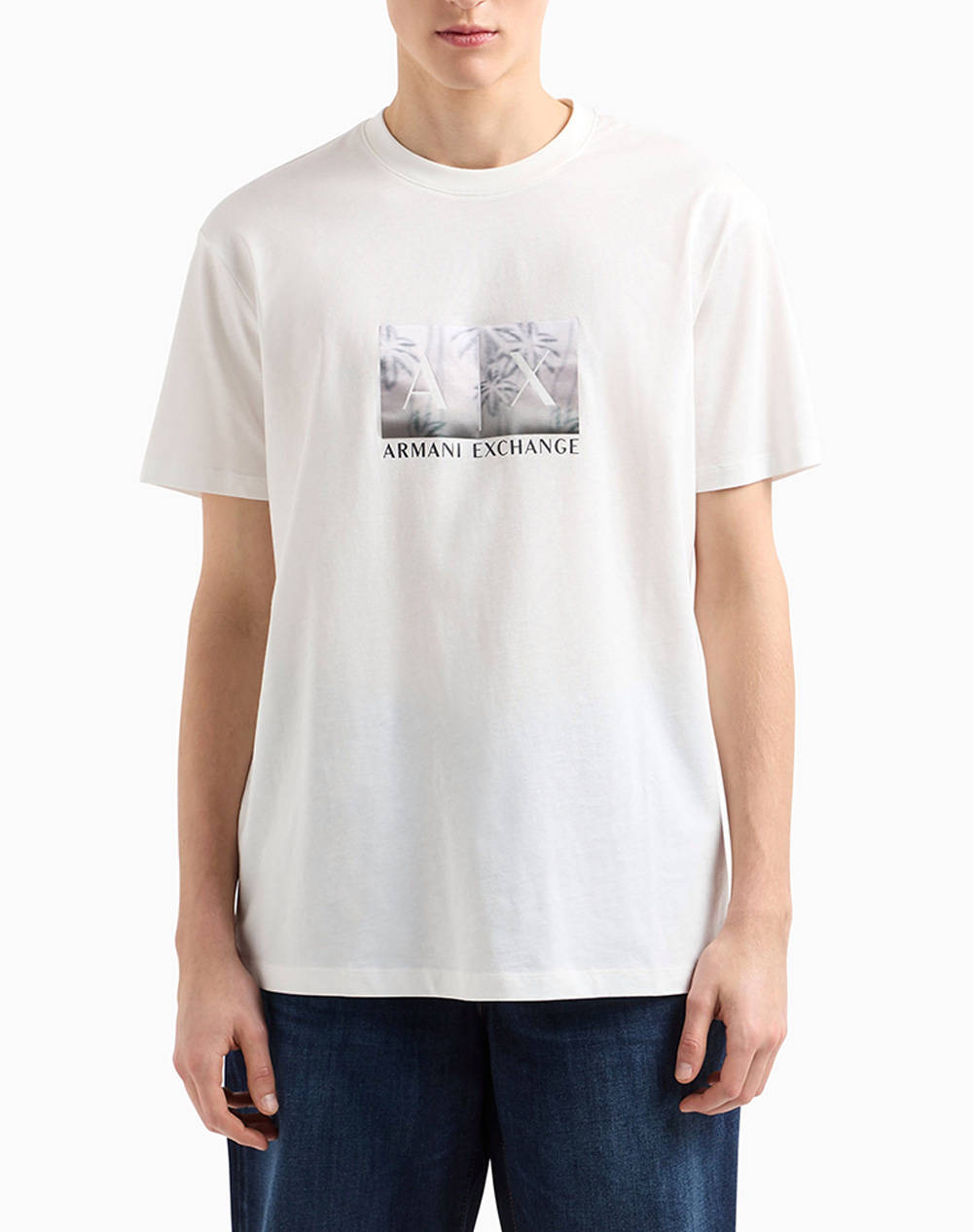 ARMANI EXCHANGE ARMANI EXCHANGE T-SHIRT XM000555AF10358-U0009 OffWhite