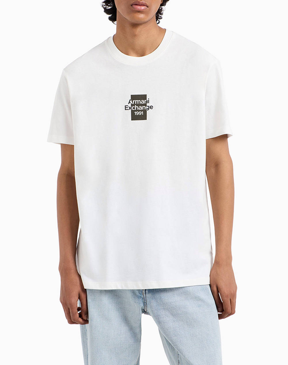 ARMANI EXCHANGE T-SHIRT XM000767AF12308-U0009 OffWhite