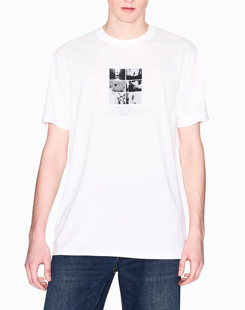 ARMANI EXCHANGE ARMANI EXCHANGE T-SHIRT XM000565AF10356-U0009 OffWhite