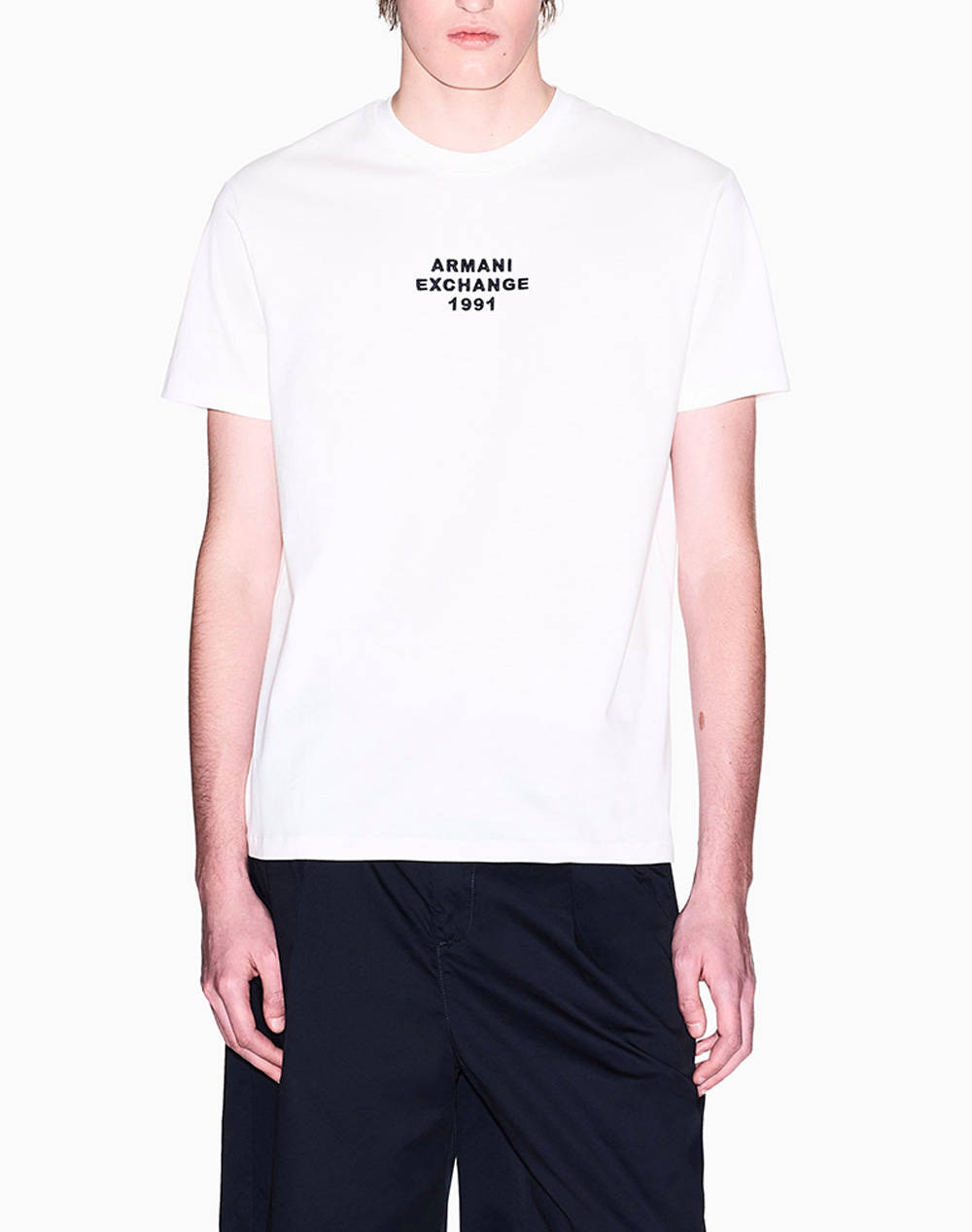 ARMANI EXCHANGE ARMANI EXCHANGE T-SHIRT XM000540AF10362-U0009 OffWhite