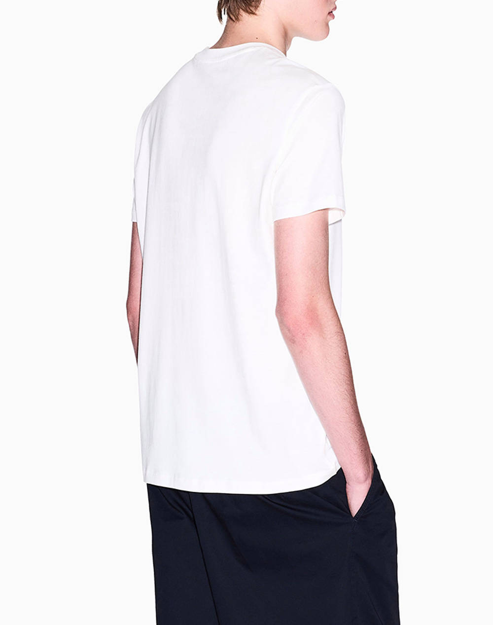 ARMANI EXCHANGE T-SHIRT XM000540AF10362-U0009 OffWhite φωτογραφία