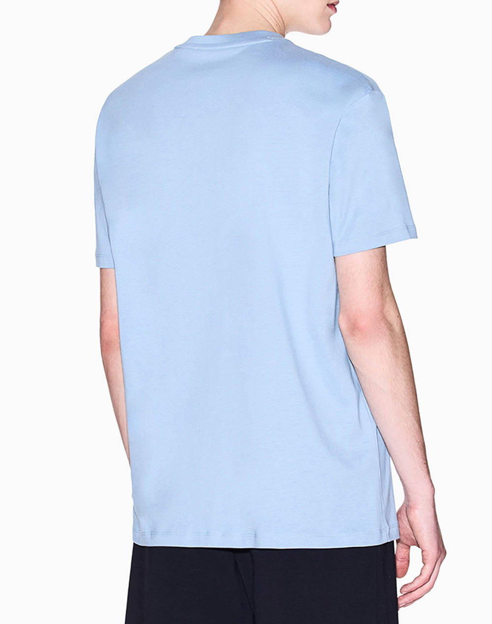 ARMANI EXCHANGE T-SHIRT XM000540AF10362-U9287 SkyBlue φωτογραφία