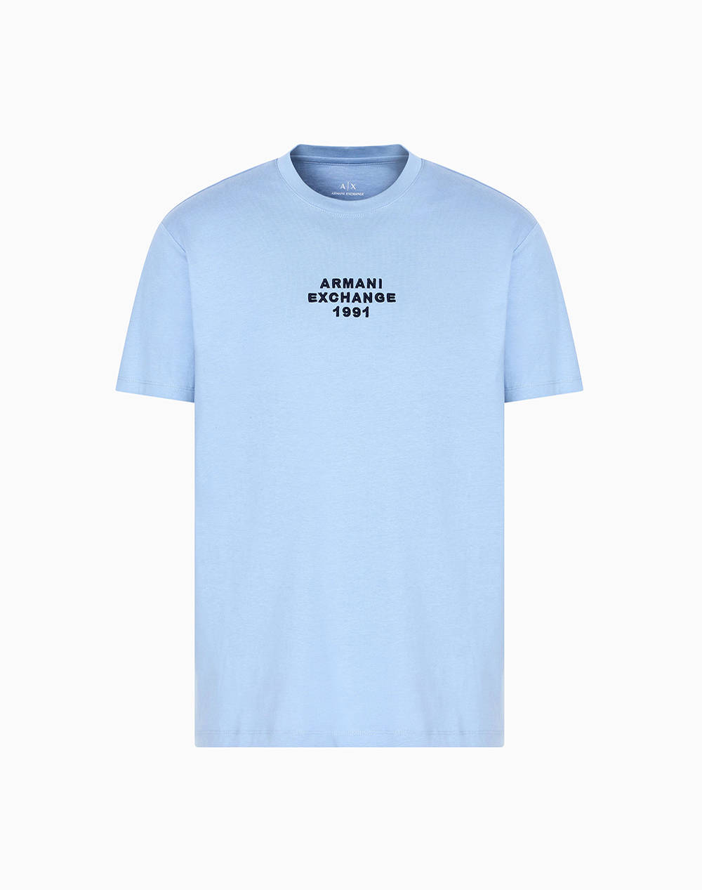 ARMANI EXCHANGE T-SHIRT XM000540AF10362-U9287 SkyBlue φωτογραφία