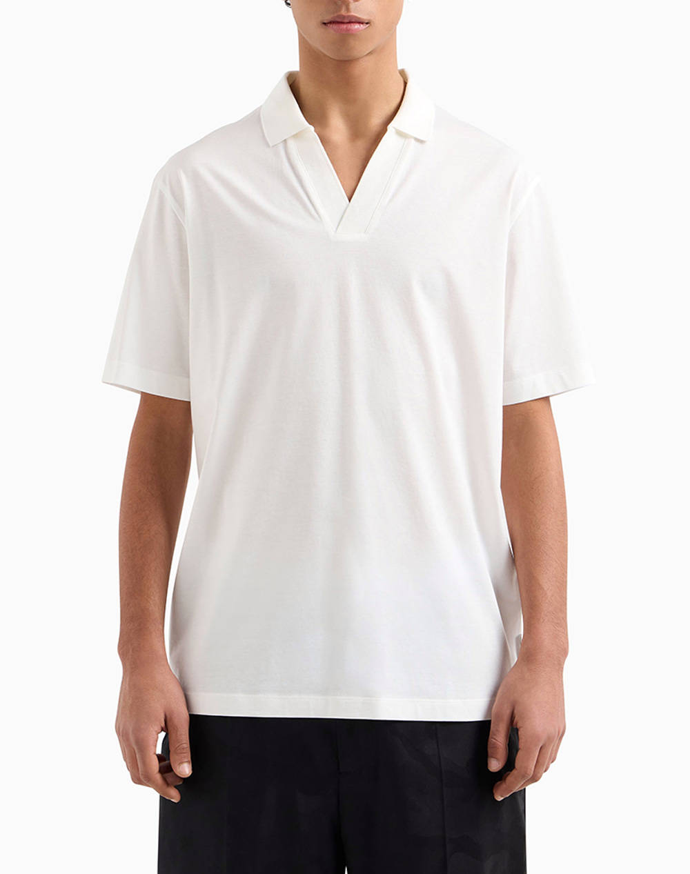 ARMANI EXCHANGE POLO SHIRT XM000492AF10364-U0009 OffWhite