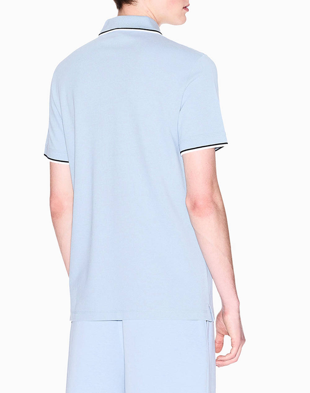 ARMANI EXCHANGE POLO SHIRT 8NZF75Z8M5Z-U9287 LightBlue φωτογραφία