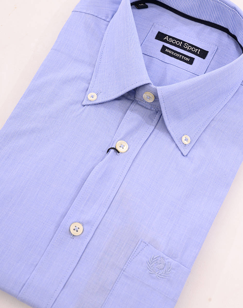 ASCOTT ΠΟΥΚΑΜΙΣΟ 15152212-04 LightBlue φωτογραφία