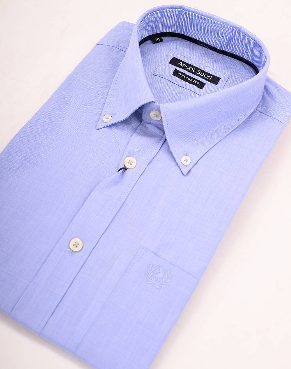 ASCOTT ΠΟΥΚΑΜΙΣΟ 15152252-04 LightBlue φωτογραφία