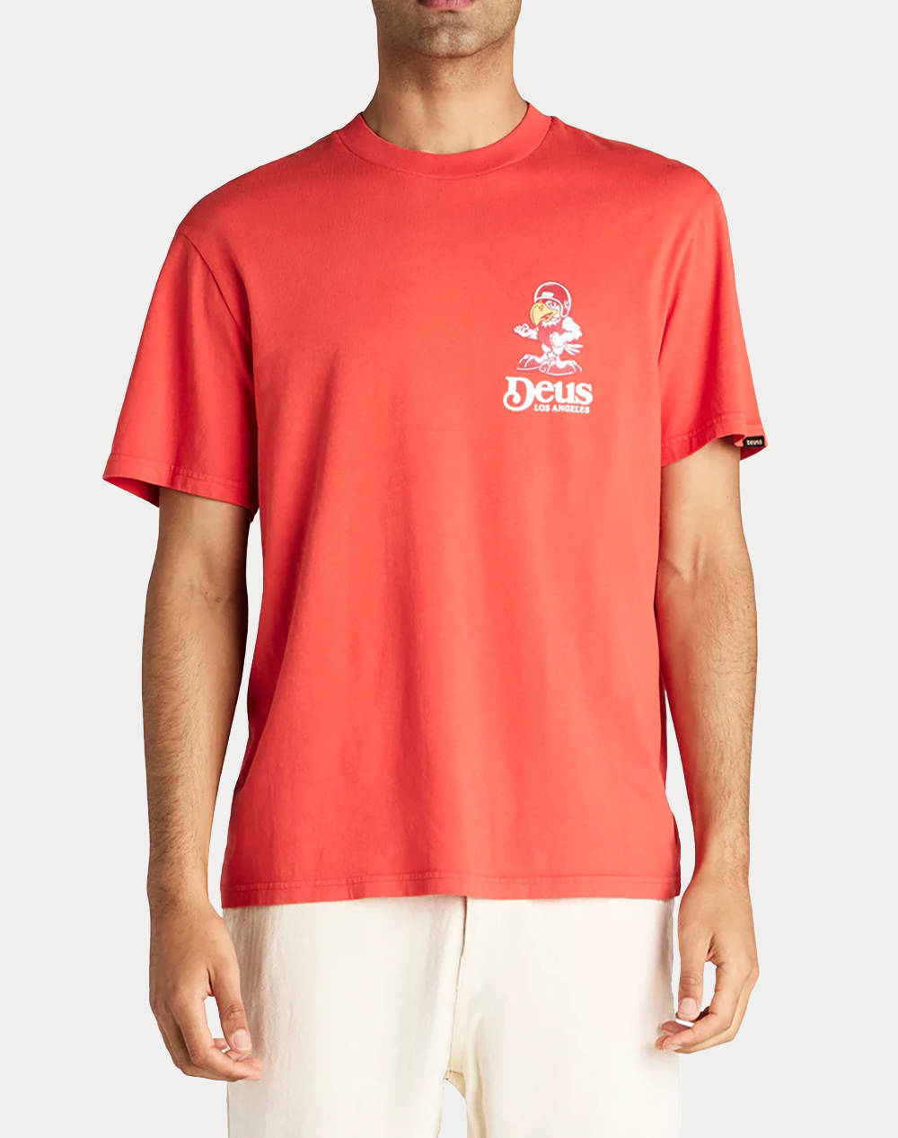 DEUS EX MACHINA DEUS EX MACHINA RAPTOR TEE ΜΠΛΟΥΖΑ ΑΝΔΡΙΚΟ DMP251947B-TTO OrangeRed
