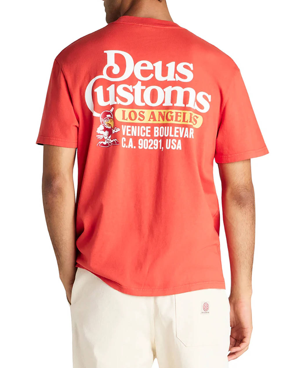 DEUS EX MACHINA RAPTOR TEE ΜΠΛΟΥΖΑ ΑΝΔΡΙΚΟ DMP251947B-TTO OrangeRed φωτογραφία