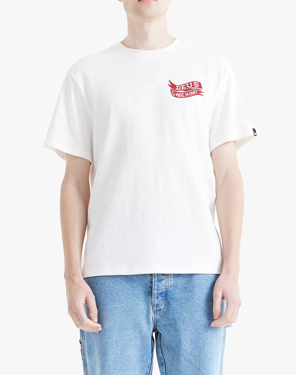 DEUS EX MACHINA DEUS EX MACHINA JAILER SAPPY TEE ΜΠΛΟΥΖΑ ΑΝΔΡΙΚΟ DMP251209C-WHT White