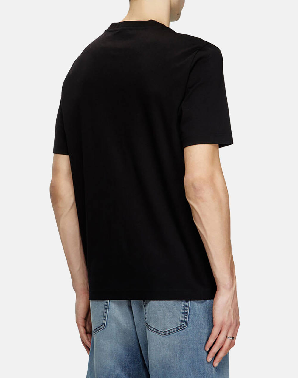 DIESEL T-MADJUST-R2 T-SHIRT A164320SKAF-9XX Black φωτογραφία